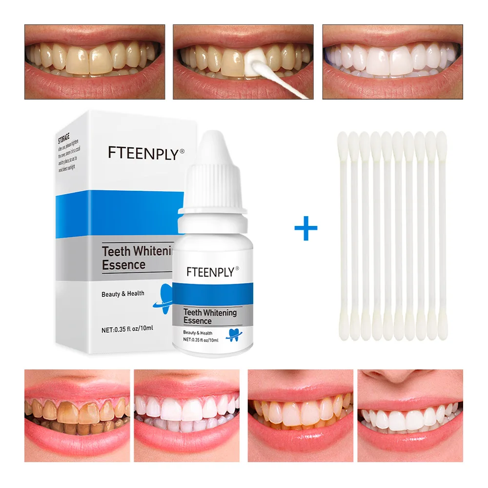 Teeth Whitening Levels - FTEENPLY Teeth Whitening Essence Powder Oral