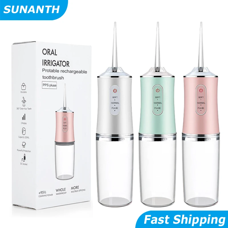 Water Flosser Cordless - Portable Dental Water Flosser Oral Irrigator