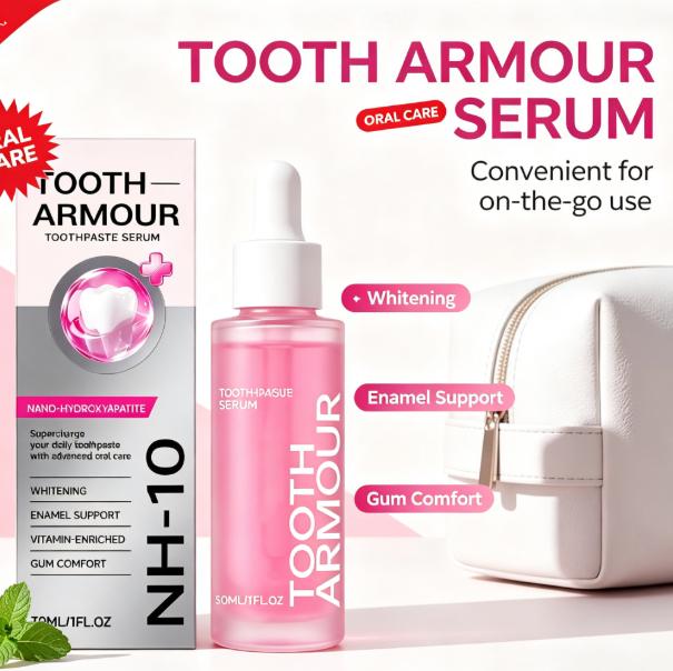 Enamel Repair Serum - Tooth Armour Serum Nano‑Hydroxyapatite Teeth Whitening