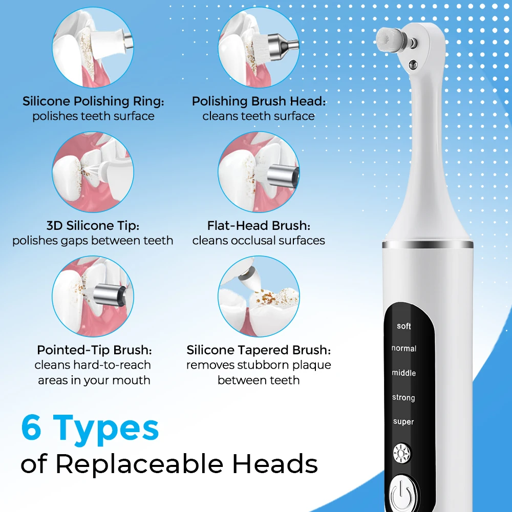 Electric Tooth Polisher Teeth  - Teeth Whitening Light Kit ulasan dan harga