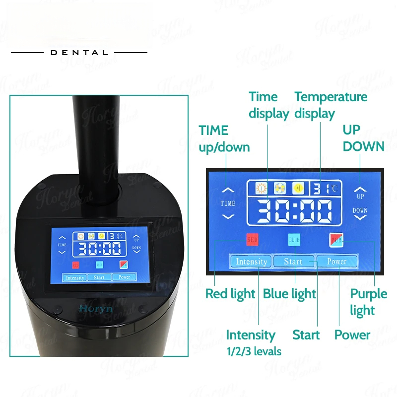 80W Lift Type Dental Cold Ligh - Teeth Whitening Video ulasan dan harga
