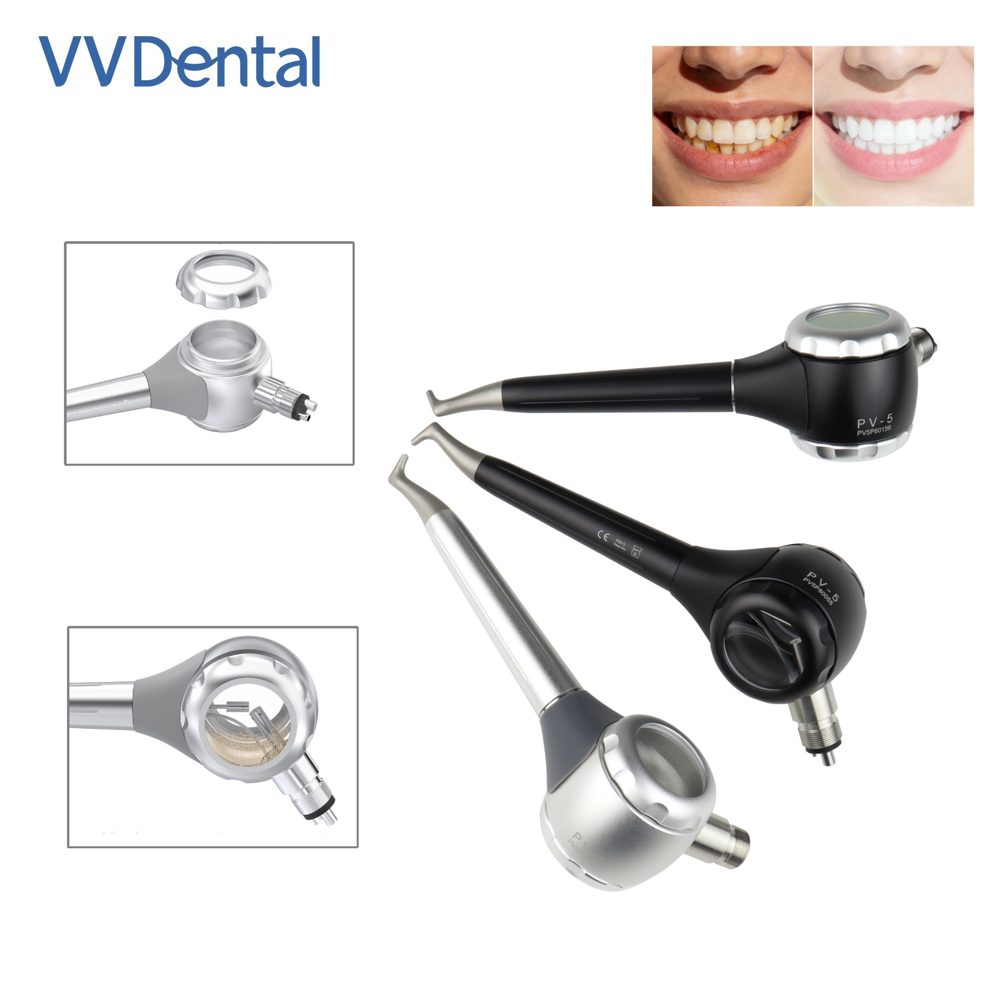 VV Dental 2/4 Holes Teeth Whit - Teeth Whitening China ulasan dan harga