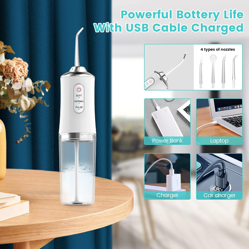 Oral Irrigator Dental Water Je - Water Flosser Cordless ulasan dan harga