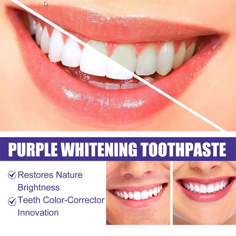 9D Purple Teeth Whitening Toot - Teeth Whitening That Works ulasan dan harga