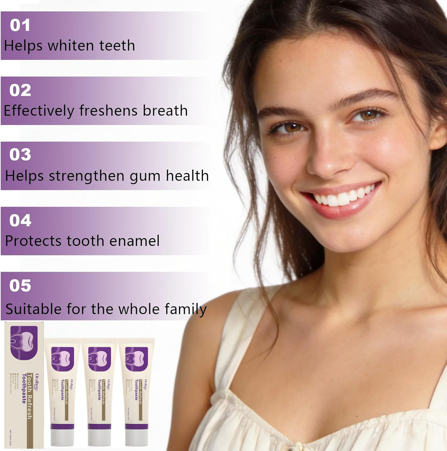 Tooth Refresh Whitening Minty  - Teeth Whitening That Works ulasan dan harga