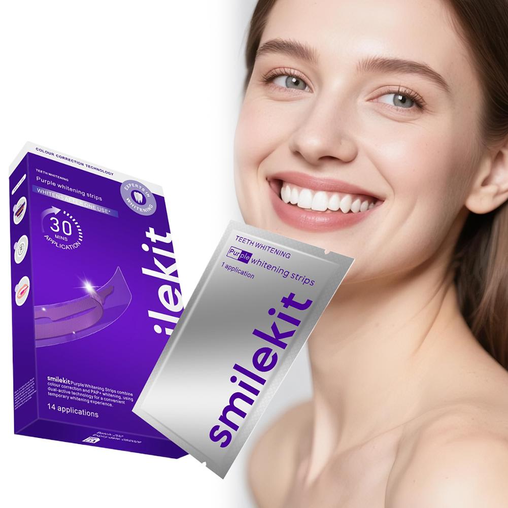 Smilekit Teeth Whitening Stri - Teeth Whitening (Bleaching) ulasan dan harga