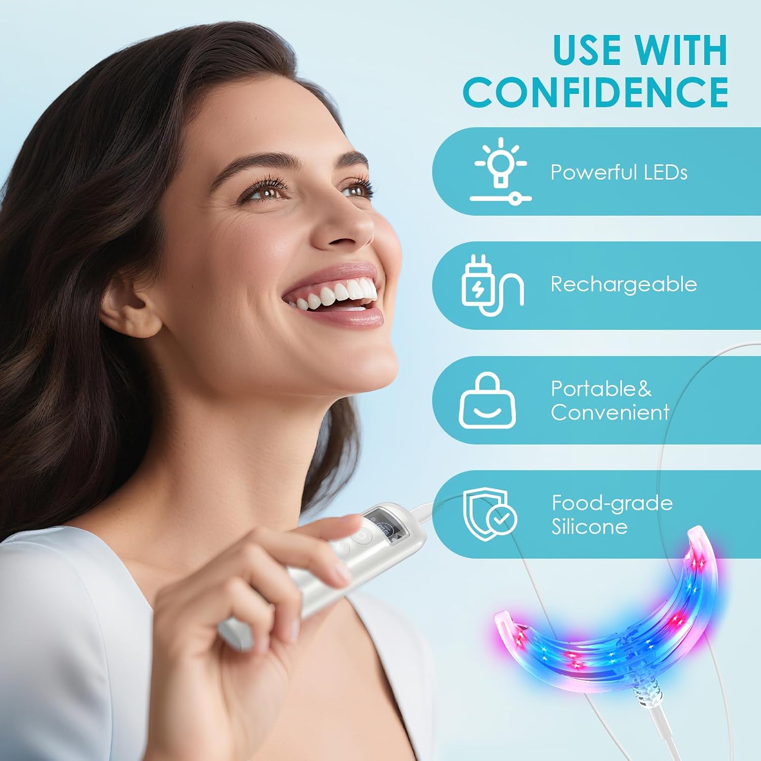 Teeth Whitening Accelerator 16 - Teeth Whitening Light Kit ulasan dan harga