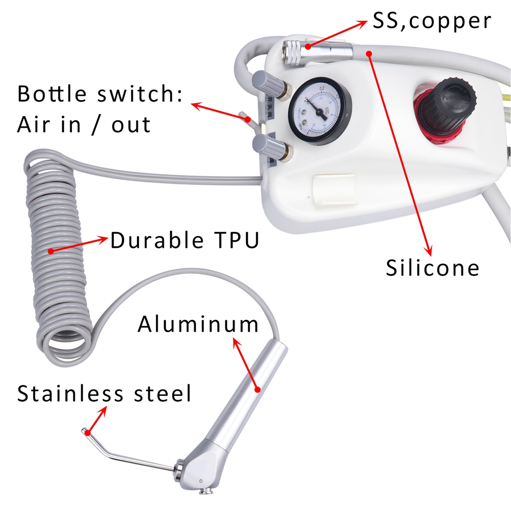 1 Kit Dental Turbine Unit Work - Teeth Whitening That Works ulasan dan harga
