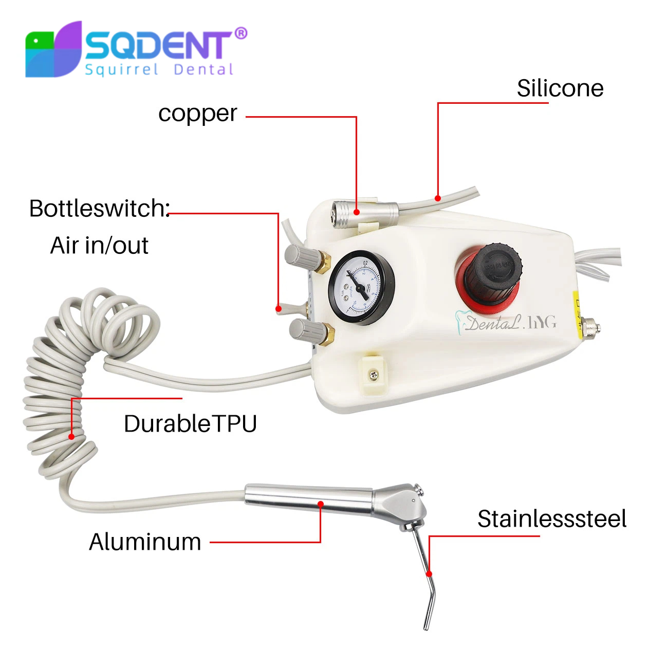 Portable Dental Turbine Unit W - Teeth Whitening That Works ulasan dan harga