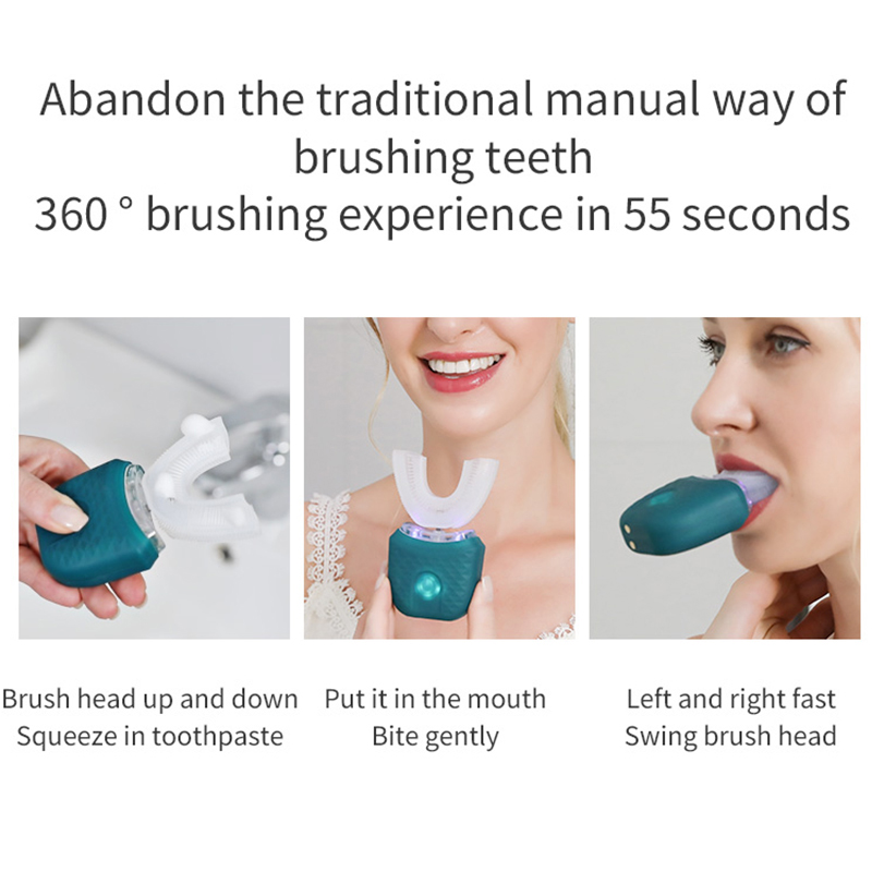 Portable U-shaped electric too - Teeth Whitening Light Kit ulasan dan harga