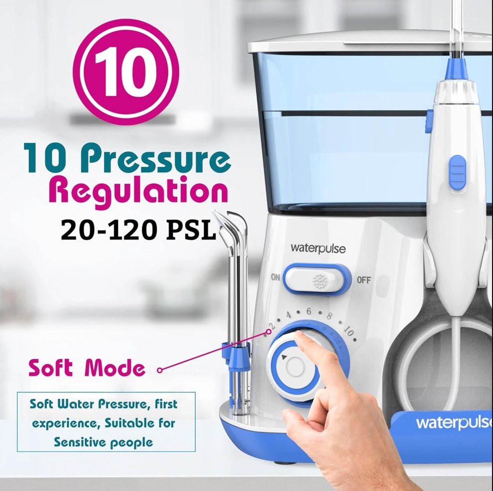 Waterpulse V300 800ml Electric - Water Flosser Cordless ulasan dan harga