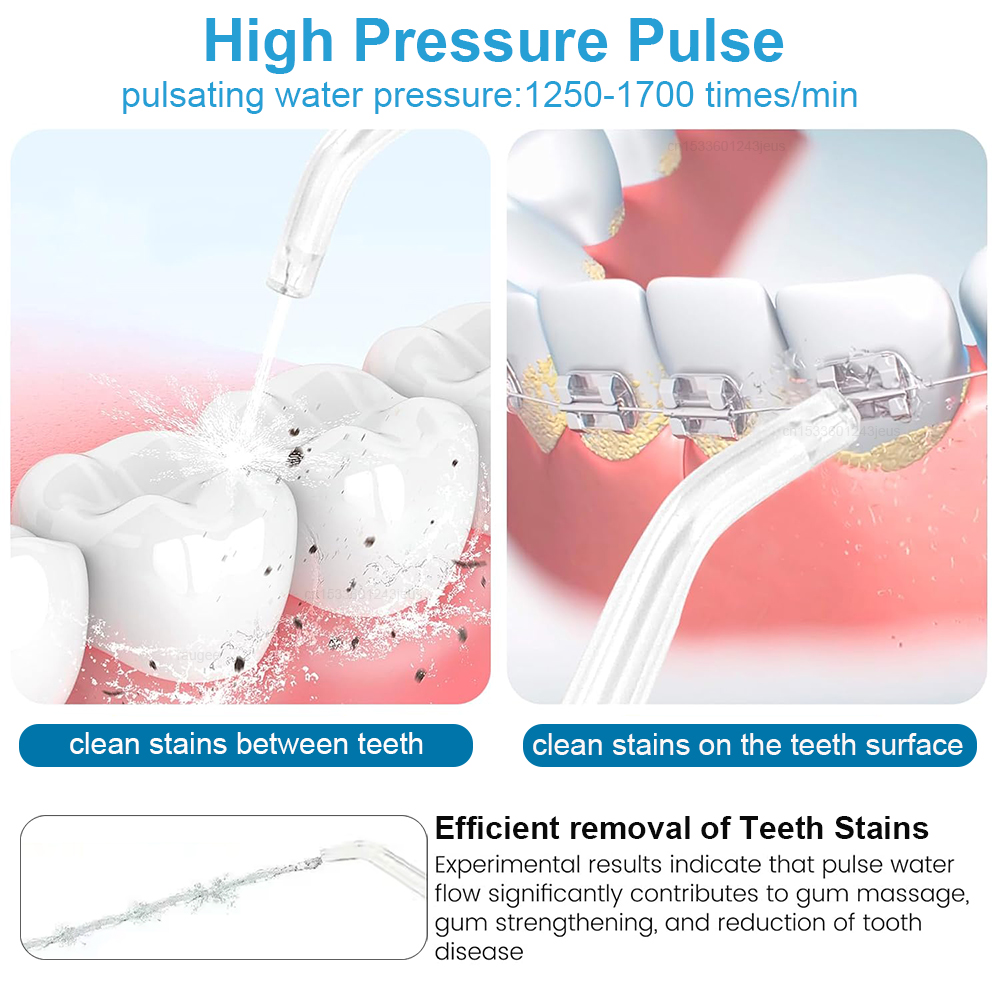 Waterpulse Electric Water Flos - Water Flosser Cordless ulasan dan harga