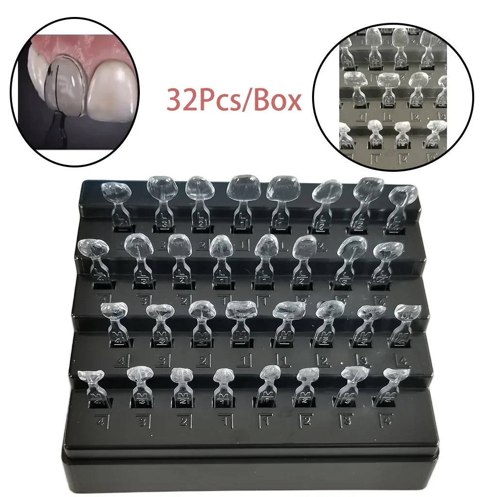 32pcs Dental Veneer Mould Kit  - Teeth Whitening Light Kit ulasan dan harga