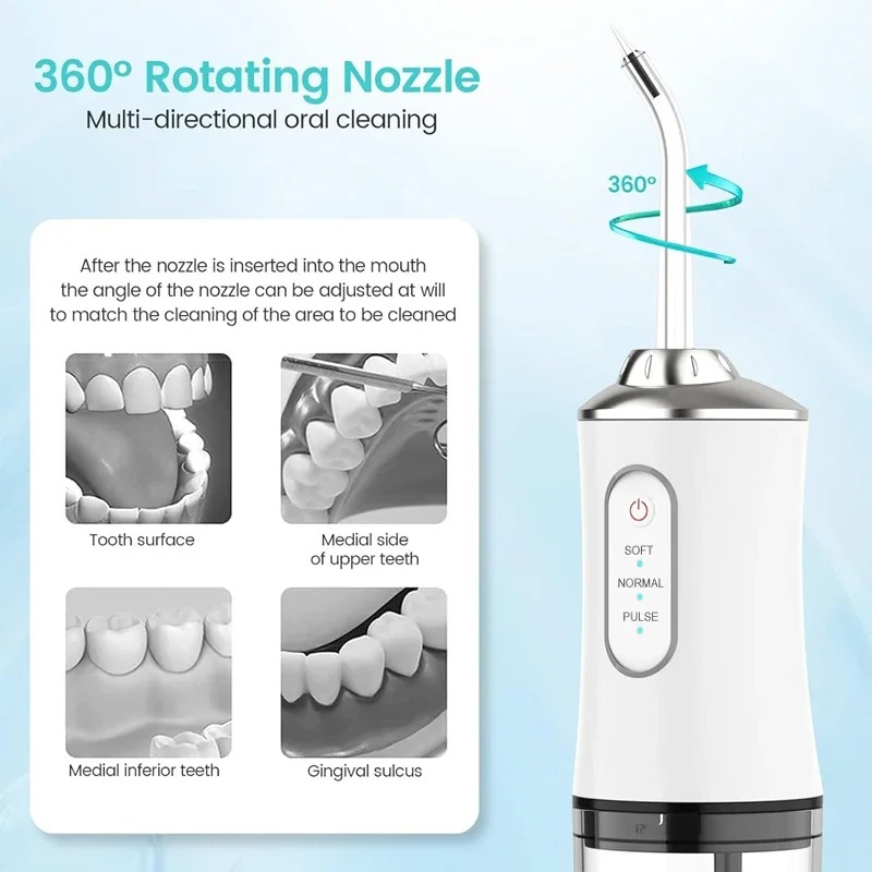 Professional Flossing Portable - Water Flosser Cordless ulasan dan harga